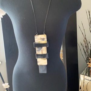 Ethically sourced Buffalo horn necklace